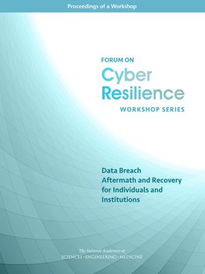 cover image of Data Breach Aftermath and Recovery for Individuals and Institutions
